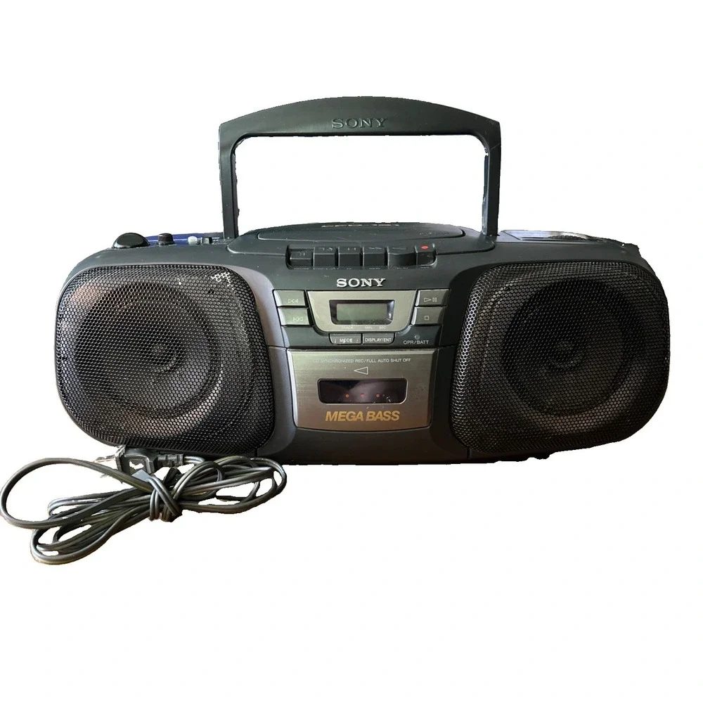 Sony Mega Bass Boombox CFD 121 With Cord Working